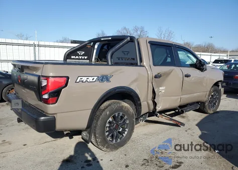 2024 Nissan Titan Pro-4X from USA, damaged, VIN 1N6AA1ED9RN104101